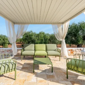 KOMODO Fauteuil détente, col. agave