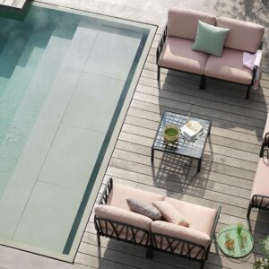 KOMODO Module avec accoudoir gauche ou droit, col. agave