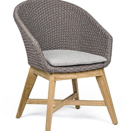 CHINELLA Fauteuil col. taupe