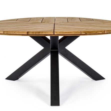 CHINELLA Tisch Ø160cm Farbe schwarz