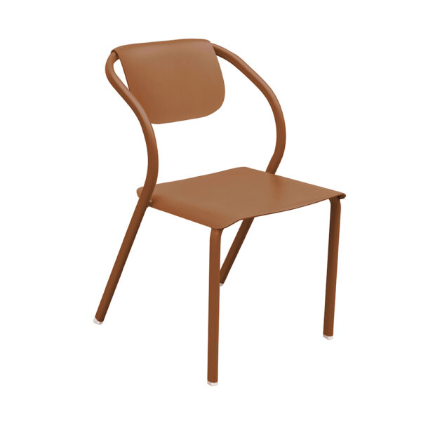 AZUR Stuhl Confort Farbe terracotta