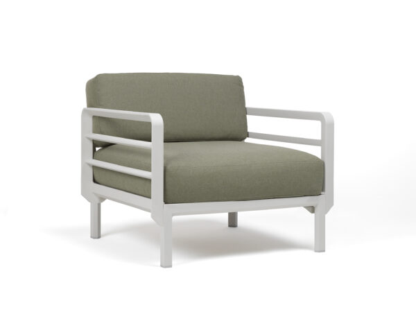 MAXIMO Fauteuil détente gesso/timo