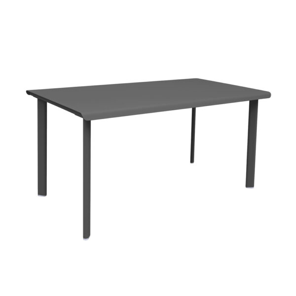 AZUR Tisch 140x80cm Farbe anthrazit