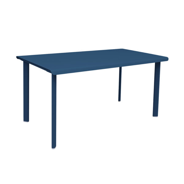 AZUR Tisch 140x80cm Farbe petrolblau