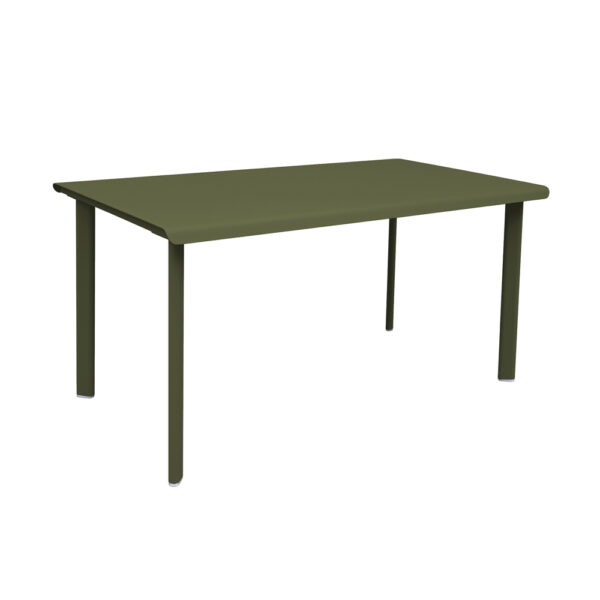 AZUR Tisch 140x80cm Farbe khaki