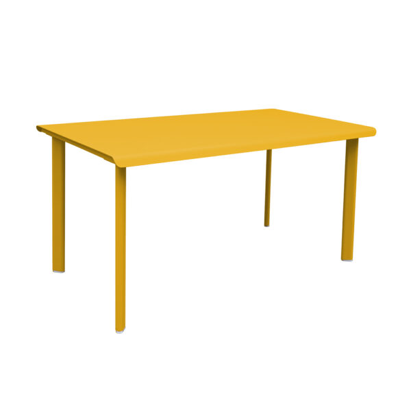 AZUR Tisch 140x80cm Farbe mimose