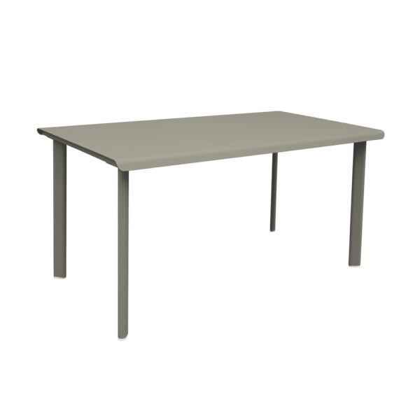 AZUR Tisch 140x80cm Farbe pebble