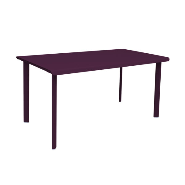 AZUR Tisch 140x80cm Farbe pflaum