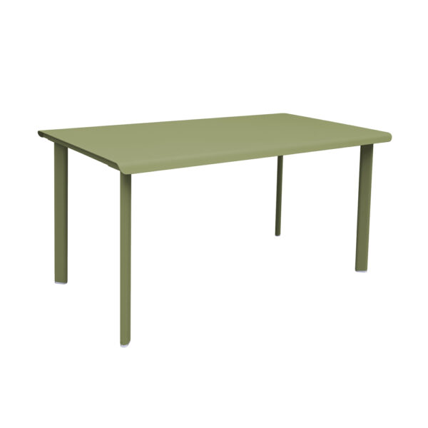 AZUR Tisch 140x80cm Farbe olivgrün