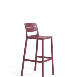 CASSIA Tabouret col. bordeaux