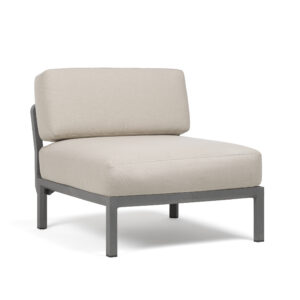 Chauffeuse Maximo basalte/perla