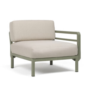 MAXIMO Module avec accoudoir cactus/perla