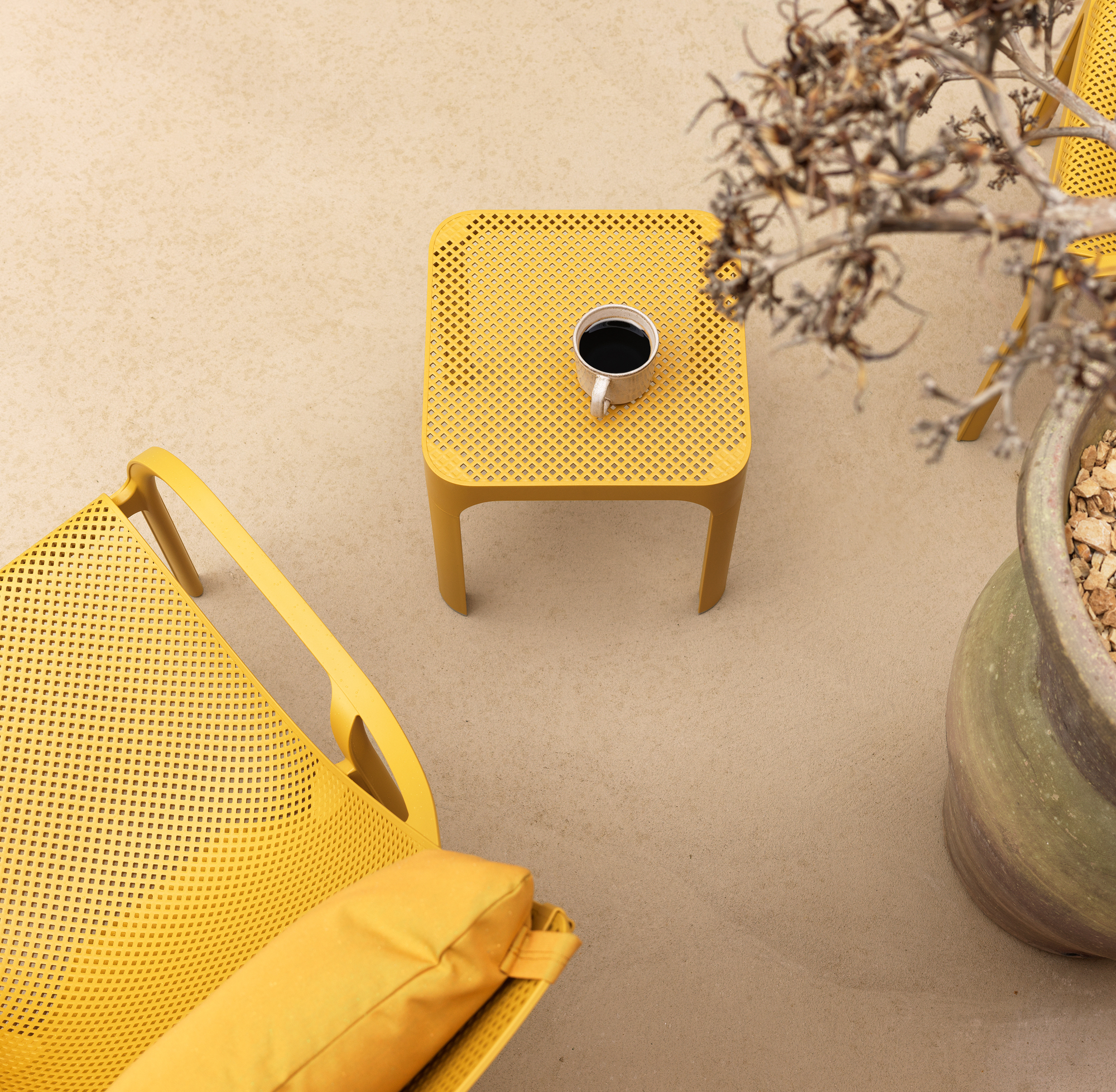 NET Table basse 40x40cm