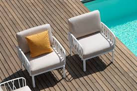 KOMODO Fauteuil détente, col. bianco