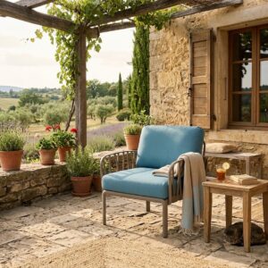 KOMODO Lounge Sessel, Farbe tortora