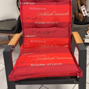 Coussin de chaise rouge
